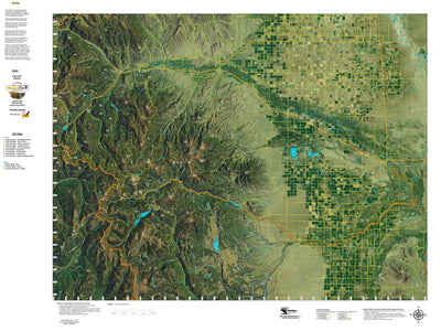 CO Moose Unit 80 Satellite Image with concentrations and kill sites. Preview 1