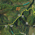 CO Moose Unit 80 Satellite Image with concentrations and kill sites. Preview 2