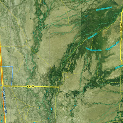 CO Moose Unit 82 Satellite Image with concentrations and kill sites. Preview 2