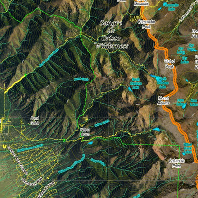 CO Moose Unit 82 Satellite Image with concentrations and kill sites. Preview 3