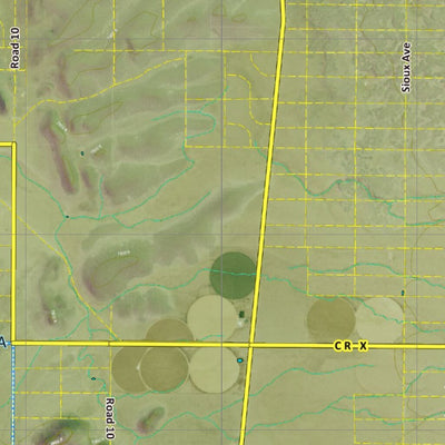 CO Moose Unit 83 Satellite Image with concentrations and kill sites. Preview 2