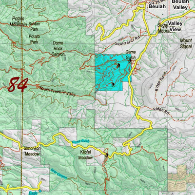 CO Moose Unit 84 Land Use, Kill Site, and Concentrations Preview 3