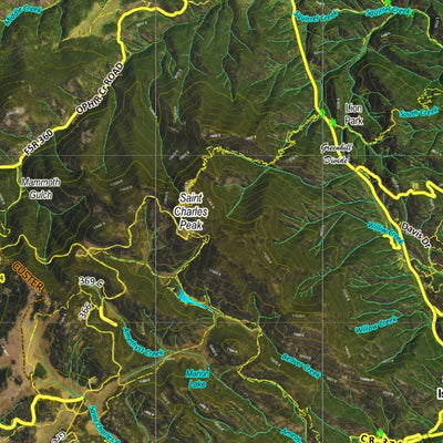 CO Moose Unit 84 Satellite Image with concentrations and kill sites. Preview 2