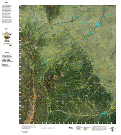 CO Moose Unit 85 Satellite Image with concentrations and kill sites. Preview 1