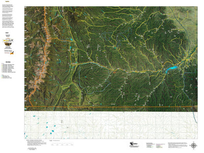 CO Moose Unit 851 Satellite Image with concentrations and kill sites. Preview 1