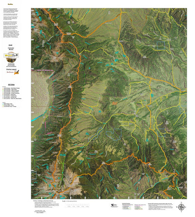 CO Moose Unit 861 Satellite Image with concentrations and kill sites. Preview 1