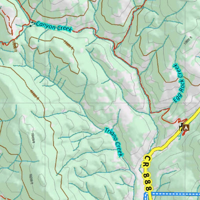 Co Mountain Goat Unit G1 Topo with Unit Boundaries Preview 2