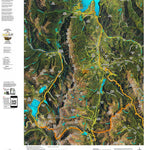 CO Mountain Goat Unit G10 Satellite Image with concentrations and kill sites. Preview 1