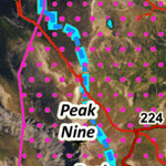 Colorado HuntData LLC CO Mountain Goat Unit G10 Satellite, Kill Site, and Concentrations digital map