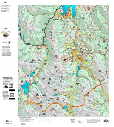 Co Mountain Goat Unit G10 Topo with Unit Boundaries Preview 1