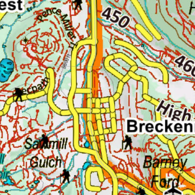 Co Mountain Goat Unit G10 Topo with Unit Boundaries Preview 3
