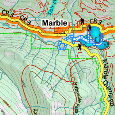 Co Mountain Goat Unit G11 Topo with Unit Boundaries Preview 3