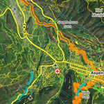 CO Mountain Goat Unit G12 Satellite Image with concentrations and kill sites. Preview 3
