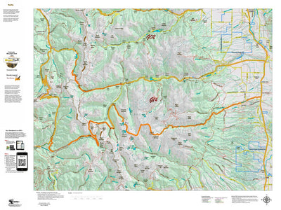 Co Mountain Goat Unit G14 Topo with Unit Boundaries Preview 1