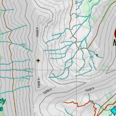 Co Mountain Goat Unit G14 Topo with Unit Boundaries Preview 2