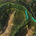 CO Mountain Goat Unit G15 Satellite Image with concentrations and kill sites. Preview 2