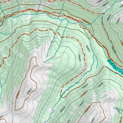 Co Mountain Goat Unit G15 Topo with Unit Boundaries Preview 2