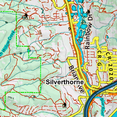 Co Mountain Goat Unit G15 Topo with Unit Boundaries Preview 3