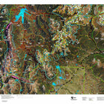 Colorado HuntData LLC CO Mountain Goat Unit G16 Satellite, Kill Site, and Concentrations digital map