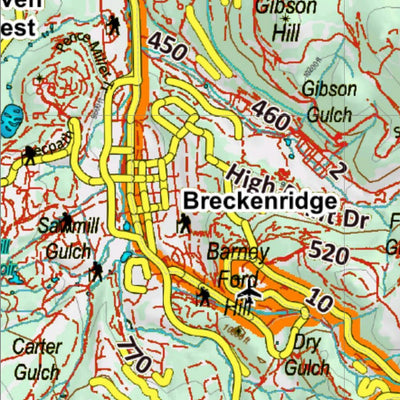 Co Mountain Goat Unit G16 Topo with Unit Boundaries Preview 3