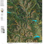 CO Mountain Goat Unit G17 Satellite Image with concentrations and kill sites. Preview 1