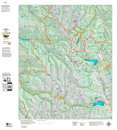 Co Mountain Goat Unit G17 Topo with Unit Boundaries Preview 1