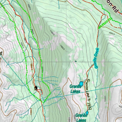 Co Mountain Goat Unit G17 Topo with Unit Boundaries Preview 2