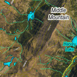 CO Mountain Goat Unit G18 Satellite Image with concentrations and kill sites. Preview 2
