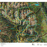 Colorado HuntData LLC CO Mountain Goat Unit G3 Satellite, Kill Site, and Concentrations digital map