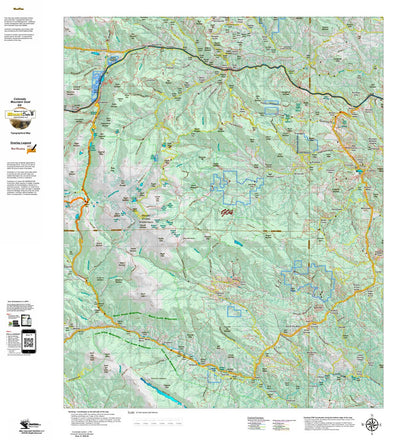 Co Mountain Goat Unit G4 Topo with Unit Boundaries Preview 1