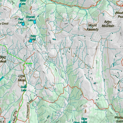 Co Mountain Goat Unit G5 Topo with Unit Boundaries Preview 2