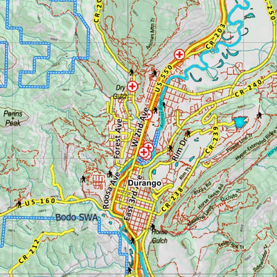 Co Mountain Goat Unit G5 Topo with Unit Boundaries Preview 3