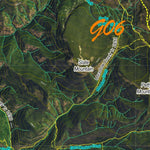 CO Mountain Goat Unit G6 Satellite Image with concentrations and kill sites. Preview 2
