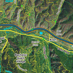 CO Mountain Goat Unit G6 Satellite Image with concentrations and kill sites. Preview 3
