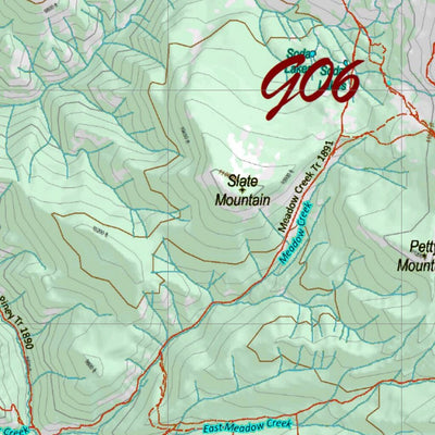 Co Mountain Goat Unit G6 Topo with Unit Boundaries Preview 2