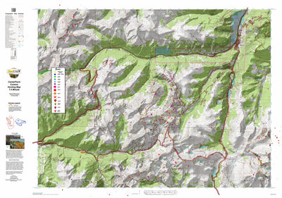Colorado HuntData LLC CO Mountain Goat Unit G7 Kill Site, and Concentrations digital map