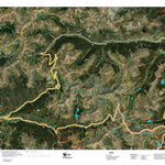 CO Mountain Goat Unit G7 Satellite Image with concentrations and kill sites. Preview 1