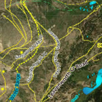 CO Mountain Goat Unit G7 Satellite Image with concentrations and kill sites. Preview 3