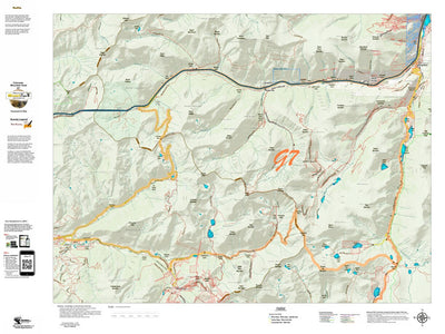 Co Mountain Goat Unit G7 Topo with Unit Boundaries Preview 1