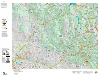 Co Mountain Goat Unit G8 Topo with Unit Boundaries Preview 1