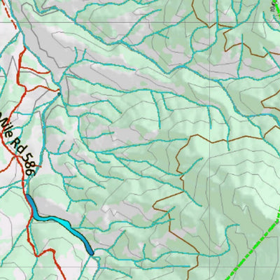 Co Mountain Goat Unit G8 Topo with Unit Boundaries Preview 2