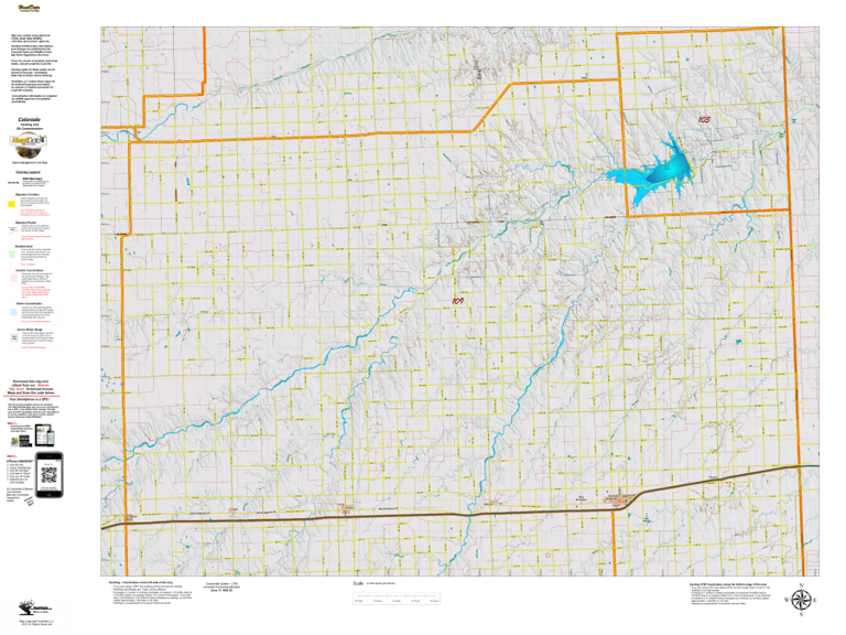 CO Unit 109 Elk Concentrations and Migration Map by Colorado HuntData ...