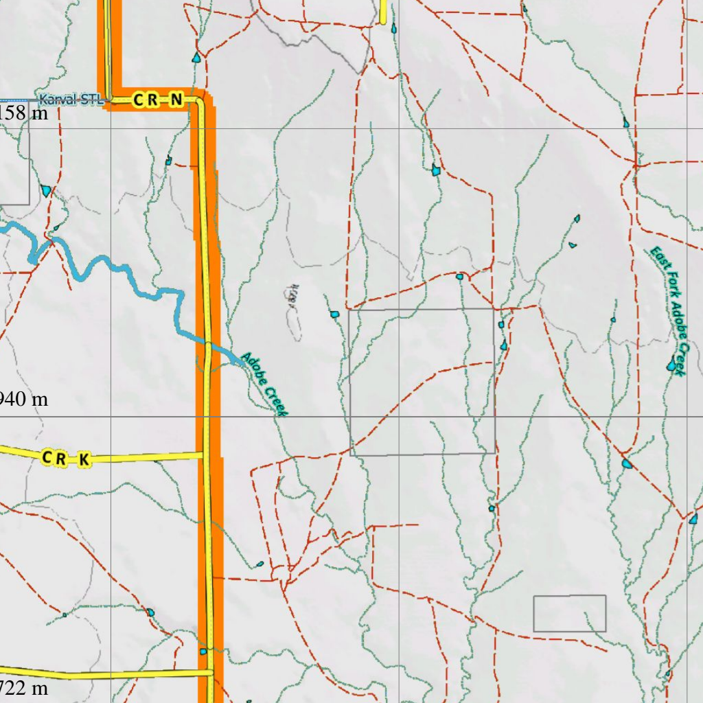 CO Unit 121 Elk Concentrations and Migration Map by Colorado HuntData ...