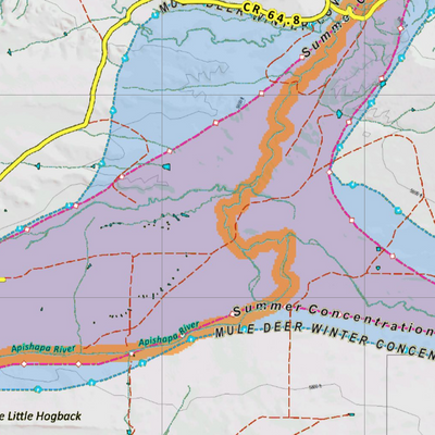 CO Unit 134 Mule Deer Concentrations Preview 2