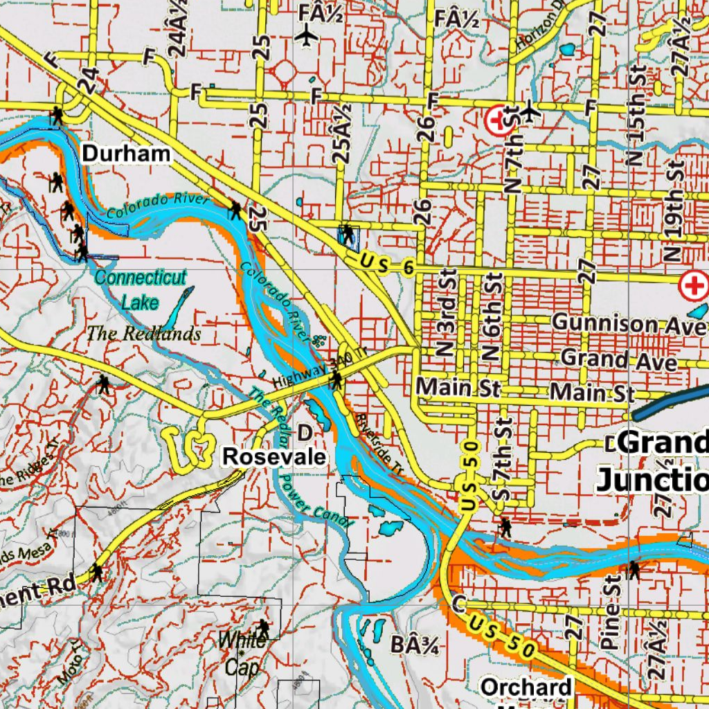 CO Unit 40 Elk Concentrations and Migration Map by Colorado HuntData ...