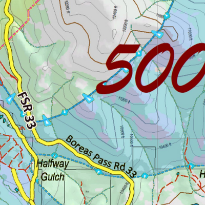 CO Unit 500 Mule Deer Concentrations Preview 2