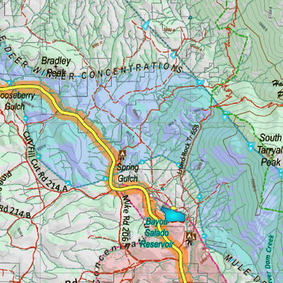 CO Unit 501 Mule Deer Concentrations Preview 3