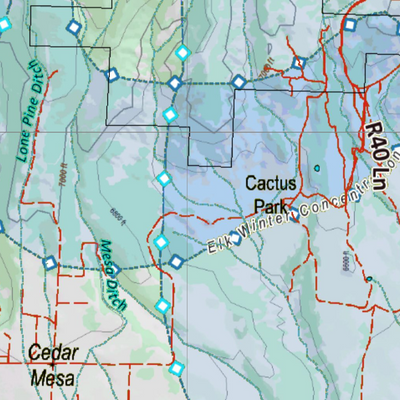 CO Unit 52 Elk Concentrations and Migration Preview 2