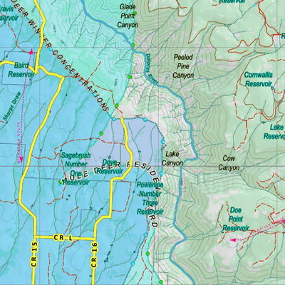 CO Unit 711 Mule Deer Concentrations Preview 2