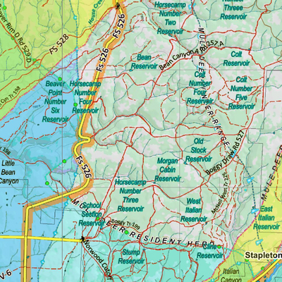 CO Unit 711 Mule Deer Concentrations Preview 3